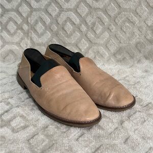 SPERRY Top-Sider Seaport Levy Brown Leather Slip-On Loafers Women's Size 8